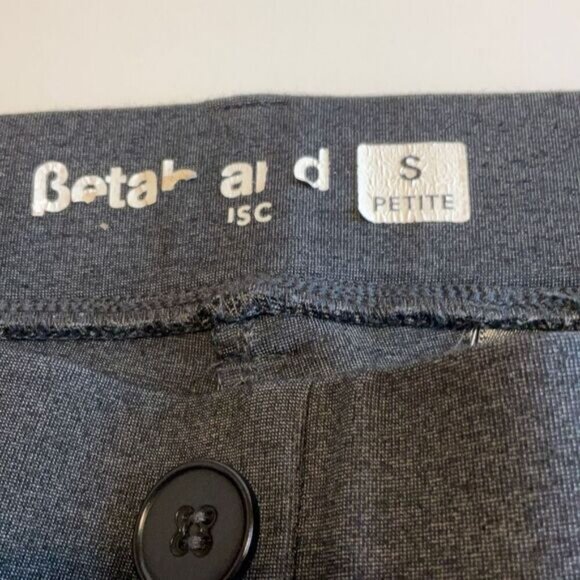 Betabrand Charcoal Grey Straight Leg, Small Petite - Picture 3 of 6